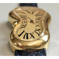 OROLOGIO POLSO Softwatch EXAEQUO Salvador Dalì 92009 Vintage Wrist Watch DESIGN