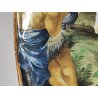 GRANDE ANTICO PIATTO PARATA 61cm 1800 CERAMICA MAIOLICA DIPINTO SCENA MITOLOGICA