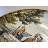 ANTICO PIATTO PARATA CERAMICA MAIOLICA DIPINTO Sesto Fiorentino LA COLONNATA