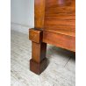 ANTICO GRANDE COMODINO IMPERO epoca 800 Legno Noce CASSETTO ANTA Old Night Table