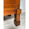 ANTICO GRANDE COMODINO IMPERO epoca 800 Legno Noce CASSETTO ANTA Old Night Table