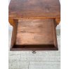 ANTICO GRANDE COMODINO IMPERO epoca 800 Legno Noce CASSETTO ANTA Old Night Table