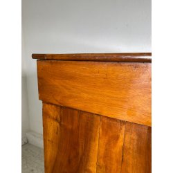 ANTICO GRANDE COMODINO IMPERO epoca 800 Legno Noce CASSETTO ANTA Old Night Table