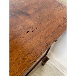 ANTICO GRANDE COMODINO IMPERO epoca 800 Legno Noce CASSETTO ANTA Old Night Table