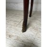 ANTICO COMODINO FAGIOLO LEGNO INTARSIATO DUE CASSETTI EPOCA META 1900 NIGHTTABLE