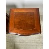 ANTICA COPPIA COMODINI LEGNO INTARSIATO LUIGI XV CASSETTI EPOCA 1900 NIGHT TABLE