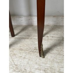ANTICA COPPIA COMODINI LEGNO INTARSIATO LUIGI XV CASSETTI EPOCA 1900 NIGHT TABLE