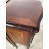 ANTICA COPPIA COMODINI LEGNO INTARSIATO LUIGI XV CASSETTI EPOCA 1900 NIGHT TABLE