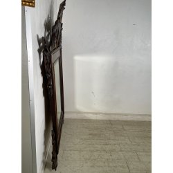 ANTICA GRANDE SPECCHIERA CORNICE LEGNO DORATO 1900 CAMINIERA LIBERTY BAROCCO