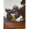 ANTICA GRANDE SPECCHIERA CORNICE LEGNO DORATO 1900 CAMINIERA LIBERTY BAROCCO