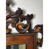ANTICA GRANDE SPECCHIERA CORNICE LEGNO DORATO 1900 CAMINIERA LIBERTY BAROCCO