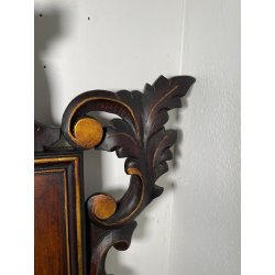 ANTICA GRANDE SPECCHIERA CORNICE LEGNO DORATO 1900 CAMINIERA LIBERTY BAROCCO