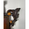 ANTICA GRANDE SPECCHIERA CORNICE LEGNO DORATO 1900 CAMINIERA LIBERTY BAROCCO