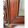 ANTICA GRANDE SPECCHIERA CORNICE LEGNO DORATO 1900 CAMINIERA LIBERTY BAROCCO
