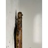 ANTICA COPPIA PICCOLE SPECCHIERE APPLIQUE 2 LUCI EPOCA '800 LUMI CORNICE DORATA