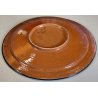 GRANDE PIATTO PARATA Safi MAROCCO 900 Terracotta DIPINTO Turchese DECORO Moresco