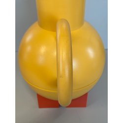 TERMOS ALESSI VINTAGE EUCLID MICHAEL GRAVES ANNI 90 BROCCA GIALLA ARANCIONE 1L