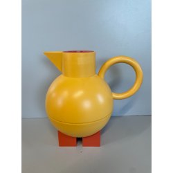 TERMOS ALESSI VINTAGE EUCLID MICHAEL GRAVES ANNI 90 BROCCA GIALLA ARANCIONE 1L
