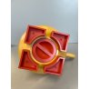 TERMOS ALESSI VINTAGE EUCLID MICHAEL GRAVES ANNI 90 BROCCA GIALLA ARANCIONE 1L
