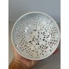 VASO PORCELLANA HEREND DIPINTO FLOREALE FIORI BARATTOLO SCATOLA BOMBONIERA 1960