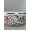 VASO PORCELLANA HEREND DIPINTO FLOREALE FIORI BARATTOLO SCATOLA BOMBONIERA 1960