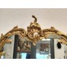 ANTICA SPECCHIERA BRONZO DORATO epoca '900 Barocchetto PSICHE SPECCHIO TOILETTE