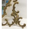ANTICA SPECCHIERA BRONZO DORATO epoca '900 Barocchetto PSICHE SPECCHIO TOILETTE