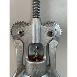 GRANDE RARO CAVATAPPI CAMPAGNOLO 31 CM METALLO SATINATO VINO VICENZA CANTINA