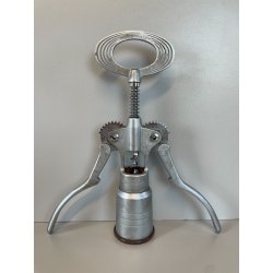 GRANDE RARO CAVATAPPI CAMPAGNOLO 31 CM METALLO SATINATO VINO VICENZA CANTINA