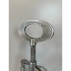 GRANDE RARO CAVATAPPI CAMPAGNOLO 31 CM METALLO SATINATO VINO VICENZA CANTINA