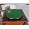 ANTICO GRAMMOFONO a TROMBA Columbia Rec. Grafonola MOVIMENTO Thorens FUNZIONANTE