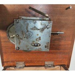 ANTICO GRAMMOFONO a TROMBA Columbia Rec. Grafonola MOVIMENTO Thorens FUNZIONANTE