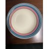 SET PIATTI MOD. Eco DESIGN Gariboldi per Richard Ginori 27 pz ROSA VERDE-BLU '72