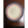 SET PIATTI MOD. Eco DESIGN Gariboldi per Richard Ginori 27 pz ROSA VERDE-BLU '72