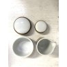 SERVIZIO CAFFè VINTAGE 10 pers THOMAS Rosenthal GROUP ARANCIONE NERO Germany '70