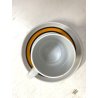 SERVIZIO CAFFè VINTAGE 10 pers THOMAS Rosenthal GROUP ARANCIONE NERO Germany '70