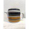 SERVIZIO CAFFè VINTAGE 10 pers THOMAS Rosenthal GROUP ARANCIONE NERO Germany '70