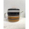 SERVIZIO CAFFè VINTAGE 10 pers THOMAS Rosenthal GROUP ARANCIONE NERO Germany '70