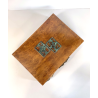 SCATOLA da GIOCO LEGNO RADICA MULTIUSO SENZA SCOMPARTI SCRIVANIA LETTERE VINTAGE