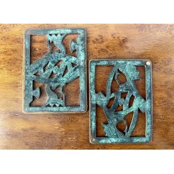 SCATOLA da GIOCO LEGNO RADICA MULTIUSO SENZA SCOMPARTI SCRIVANIA LETTERE VINTAGE