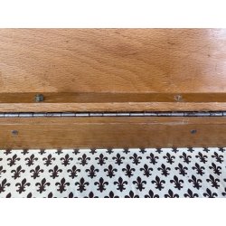 SCATOLA da GIOCO LEGNO RADICA MULTIUSO SENZA SCOMPARTI SCRIVANIA LETTERE VINTAGE