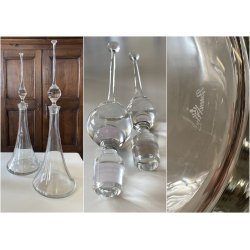 BOTTIGLIA DECANTER CRISTALLO VINTAGE Rosenthal GERMANY Whisky Cognac Liquore '70