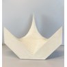 SCULTURA LEGNO Angelo Giuseppe Bertolio "Architettura di un ottagono" 470/A 1981
