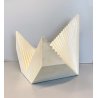 SCULTURA LEGNO Angelo Giuseppe Bertolio "Architettura di un ottagono" 470/A 1981