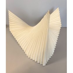 SCULTURA LEGNO Angelo Giuseppe Bertolio "Architettura di un ottagono" 470/A 1981