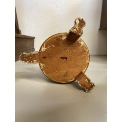 ANTICA SCULTURA LEGNO MORETTO VENEZIANO GONDOLIERE LIVREA TORCERE XIX sec 88cm/h