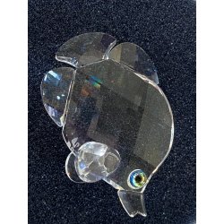 FIGURINA PESCE CRISTALLO SWAROVSKI ART. A 7644 BUTTERFLY FISH  PESCE FARFALLA