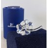 FIGURINA QUADRIFOGLIO CRISTALLO "Four Leaf Clover"  SWAROVSKI ART. A 7483 BOXED