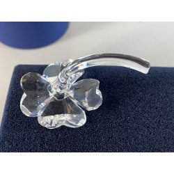FIGURINA QUADRIFOGLIO CRISTALLO "Four Leaf Clover"  SWAROVSKI ART. A 7483 BOXED