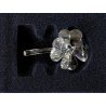 FIGURINA QUADRIFOGLIO CRISTALLO "Four Leaf Clover"  SWAROVSKI ART. A 7483 BOXED